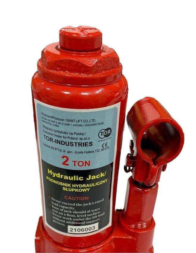 Домкрат гидравлический TOR ДГ-CT г/п 2,0 т (ST0203)*