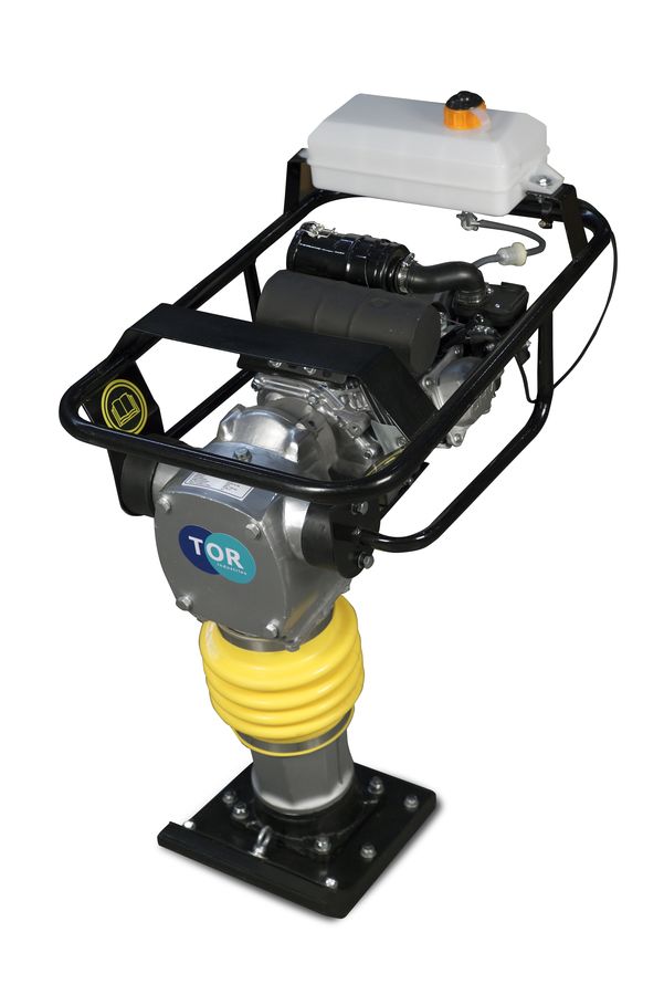 Вибротрамбовка 70 кг, 10кН (Honda) чугунный корпус TOR HCR-80B