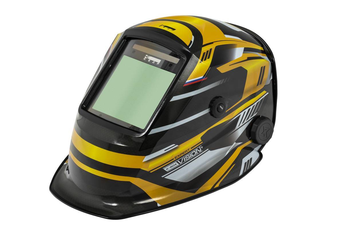 Маска сварщика   КЕДР (В РАЗОБР.ВИДЕ) "К-804 EXPERT" - изображение