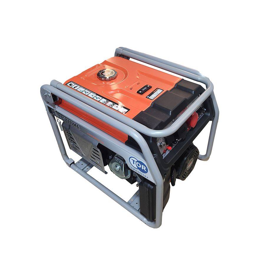 Генератор бензиновый 5,0 кВт 220В/380В с электростартером TOR KM6500HE