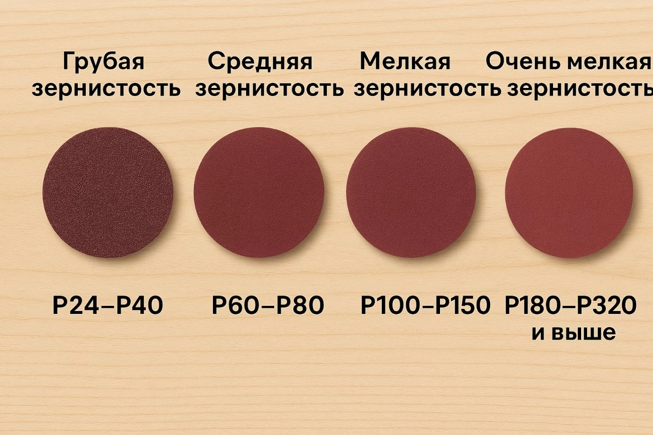 Какая зернистость нужна для шлифовки металла