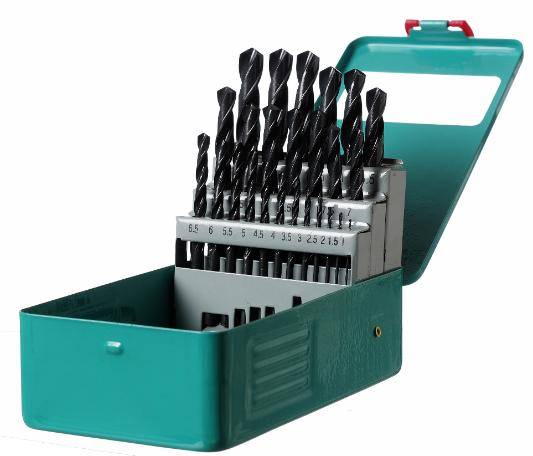 Набор сверл по металлу из 10 шт. Proma (d 1, 2, 3, 4, 5, 6, 7, 8, 9, 10мм)