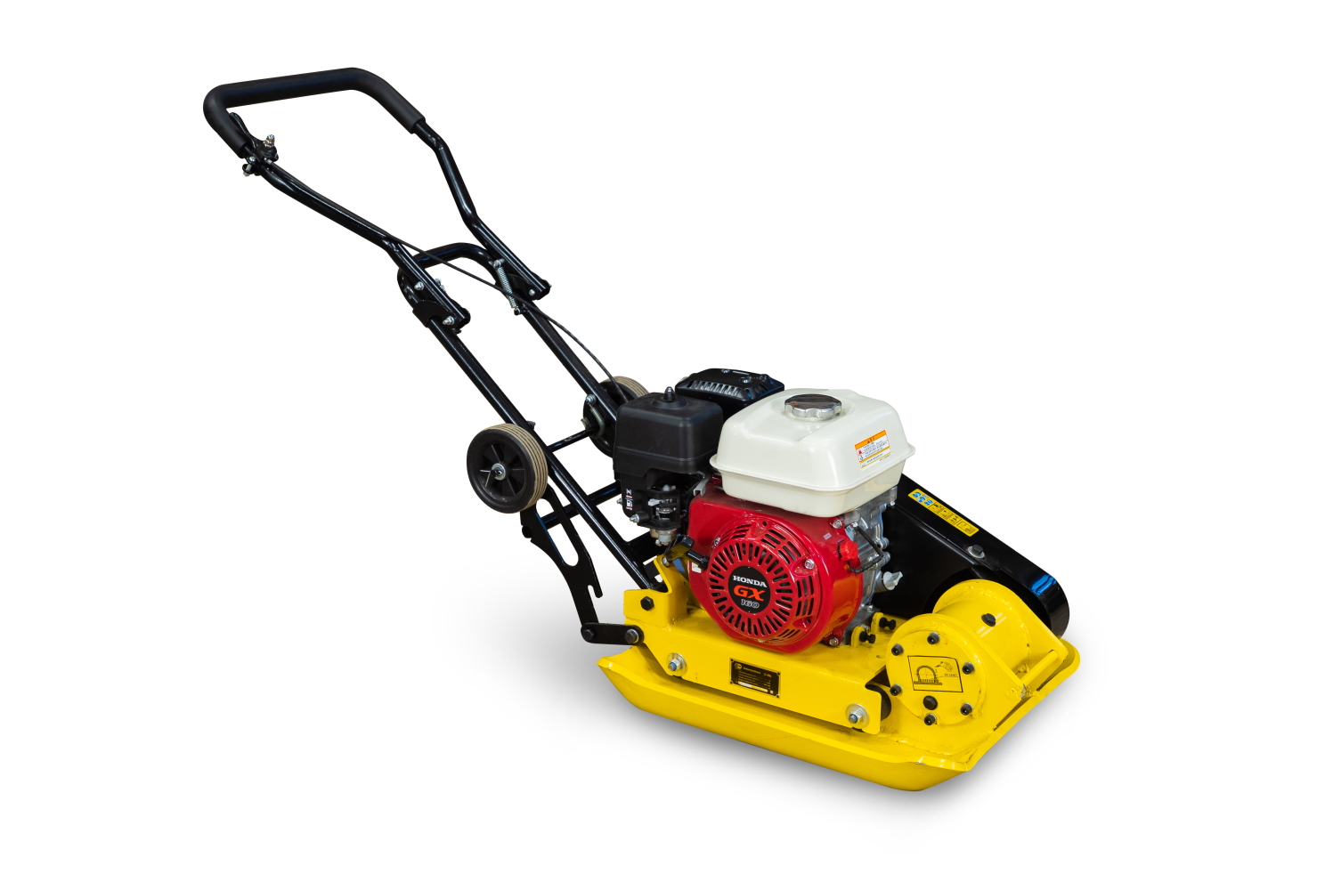 Виброплита TOR C-90L(R) 83 кг, 16кН (Honda) колесный комплект