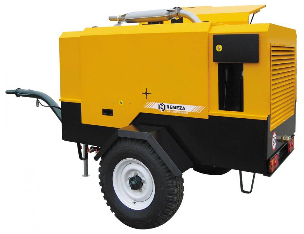 Дизельный компрессор Remeza ДК-12/7