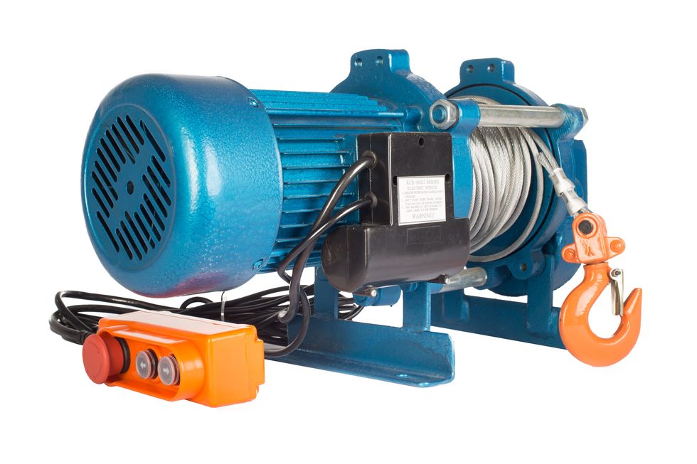 Лебедка TOR ЛЭК-300 E21 (KCD) 300 кг 220 В с канатом 30 м*