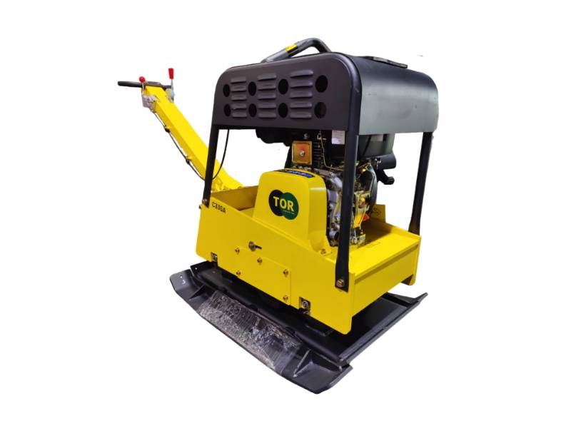 Виброплита реверсивная TOR C-330A(P) 300 кг, 38кН дизельная - изображение