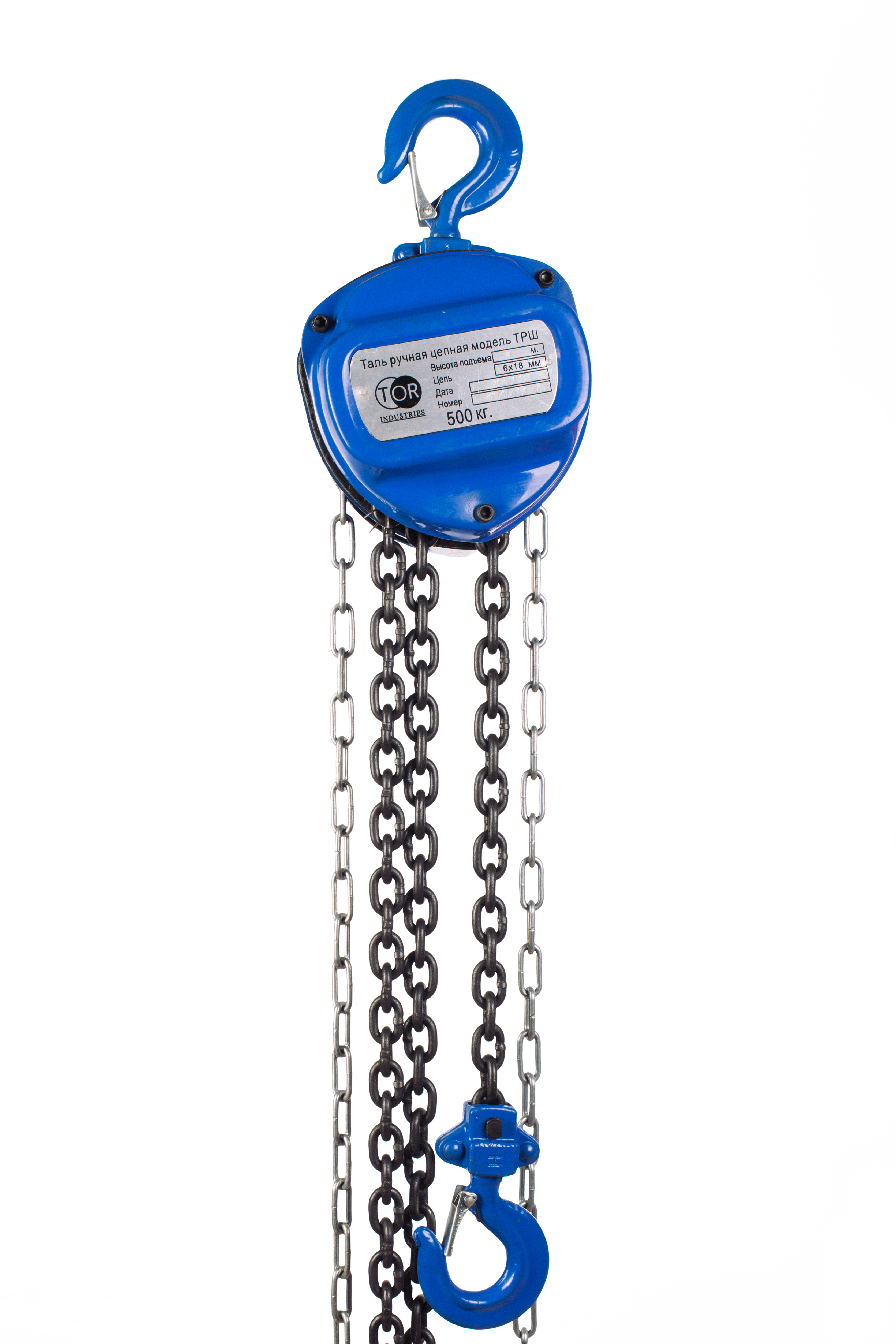 Таль ручная шестеренная TOR ТРШ C 0,5ТХ9М
