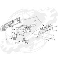 Клавиша выключателя в сборе ручного резака T45V 022294 Hypertherm