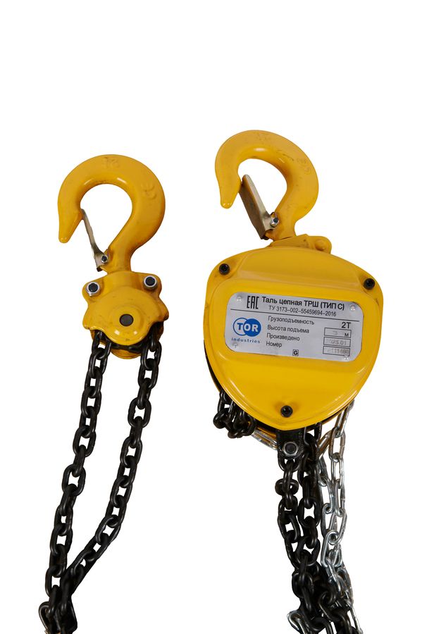 Таль ручная шестеренная TOR ТРШ C 2ТХ3М