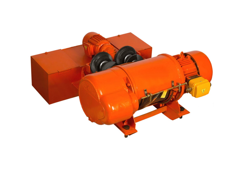 Таль передвижная двухскоростная 10т 12м 380В электрическая канатная TOR MD (серия K)