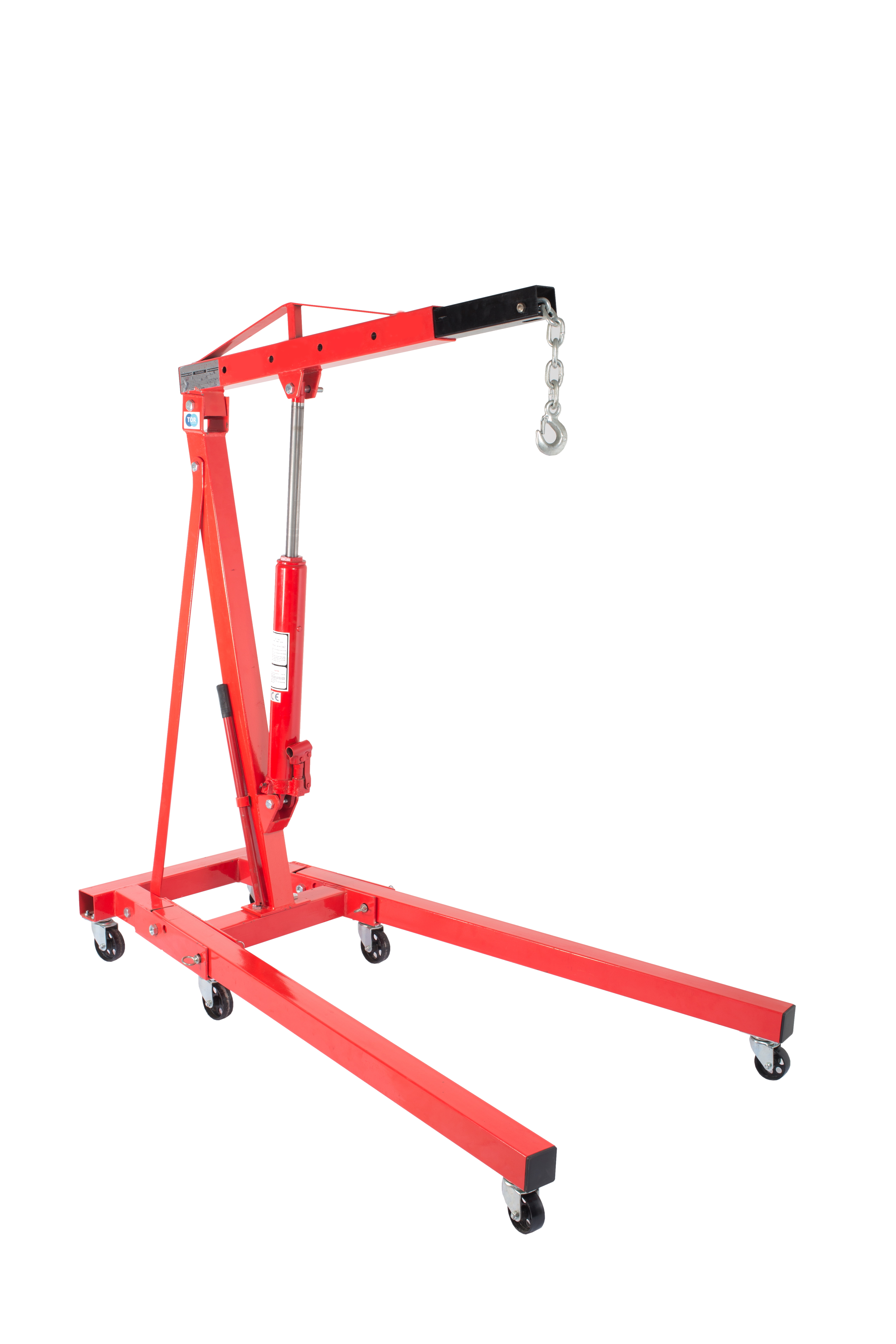 Кран гидравлический TOR TL1001-2 2 т 0-2100 мм складной - изображение