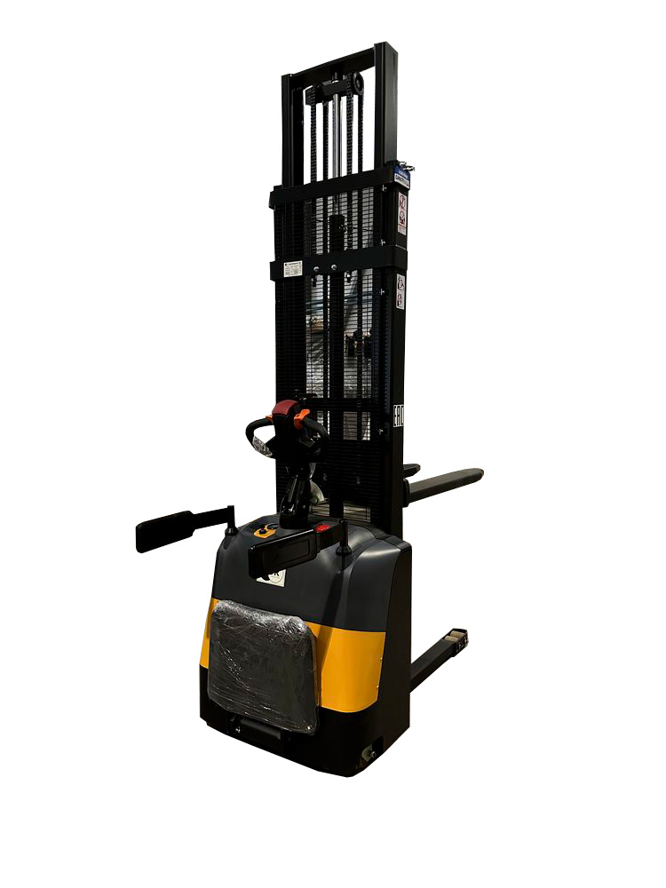 Штабелер самоходный 1,5 т 3,5 м TOR QDA15-EM 24/125 В/Ач с раздвижными вилами (с платформой)