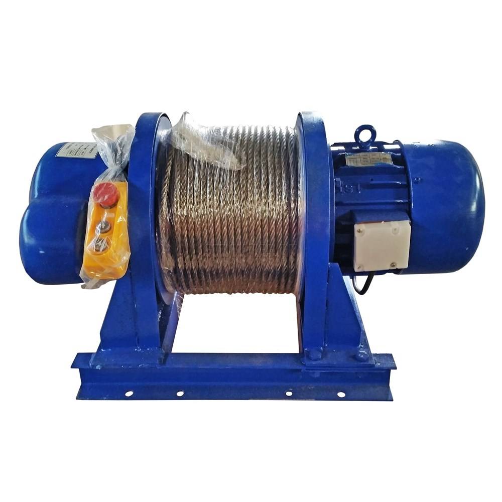 Лебедка электрическая TOR KDJ 1,0 т 70 м 380В PRO-T