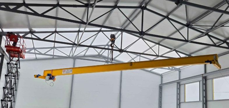 Монтаж кран балки - фото Монтаж кран балки - изображение