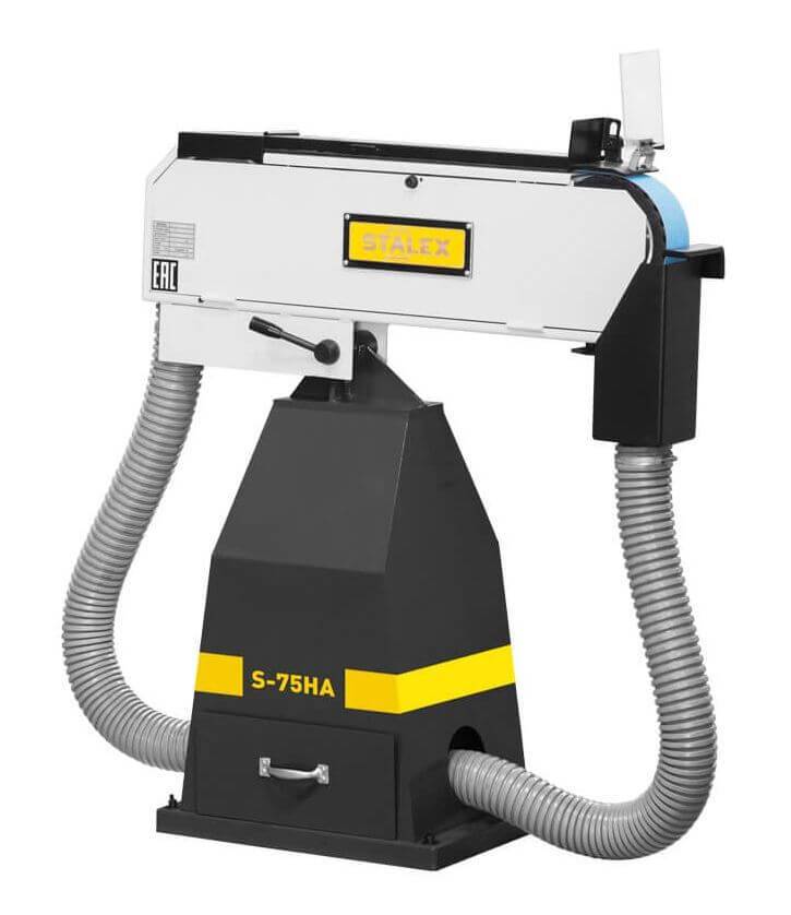 Станок ленточно-шлифовальный STALEX S-75HA