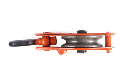 Блок монтажный однорольный с  ушком TOR HQG(L) K1-3,2 т с откидной щекой