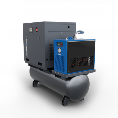 Винтовой компрессор с осушителем CrossAir CA5.5-8RA-500DRY (IP54)