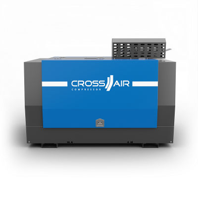 Дизельный стационарный компрессор Borey180-13BZD с осушителем и ПЖД