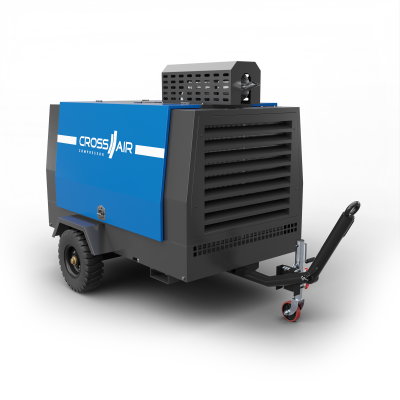 Дизельный стационарный компрессор Borey102-7BZ с ПЖД