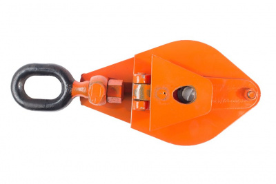 Блок монтажный однорольный с  ушком TOR HQG(L) K1-3,2 т с откидной щекой