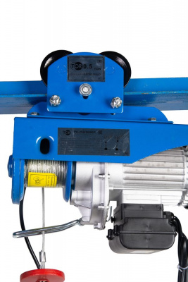 С ТЕЛЕЖКОЙ таль электрическая TOR PA 250/500 кг 12/6 м (серия N)*