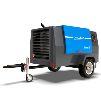 Дизельный передвижной компрессор Borey55-7F