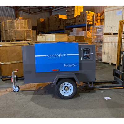 Дизельный передвижной компрессор Borey55-7F