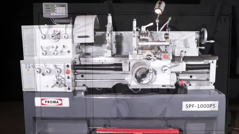 Универсальный токарный станок с УЦИ Proma SPF-1000PH - изображение